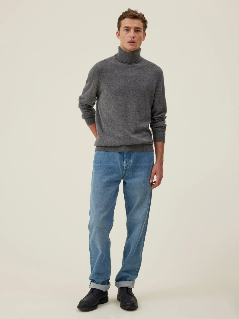 Pull cachemire KhuzuGris anthracite -