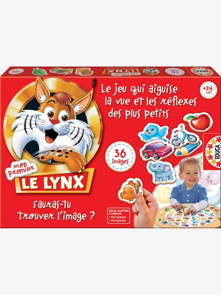 Jeu de société Mon premier Lynx EDUCA - rouge, Jouet