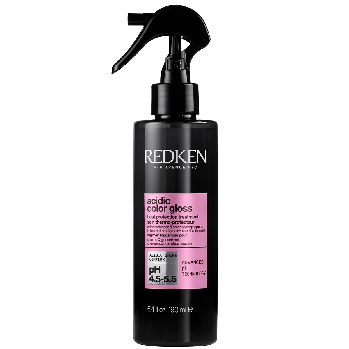 Redken Acidic Color Gloss Soin Thermo-Protecteur 230°C Brillance et Protection de la Couleur 190 ml