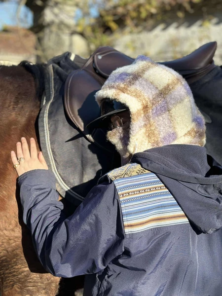 Kapuch' - La capuche d'équitation chaude en Sherpa