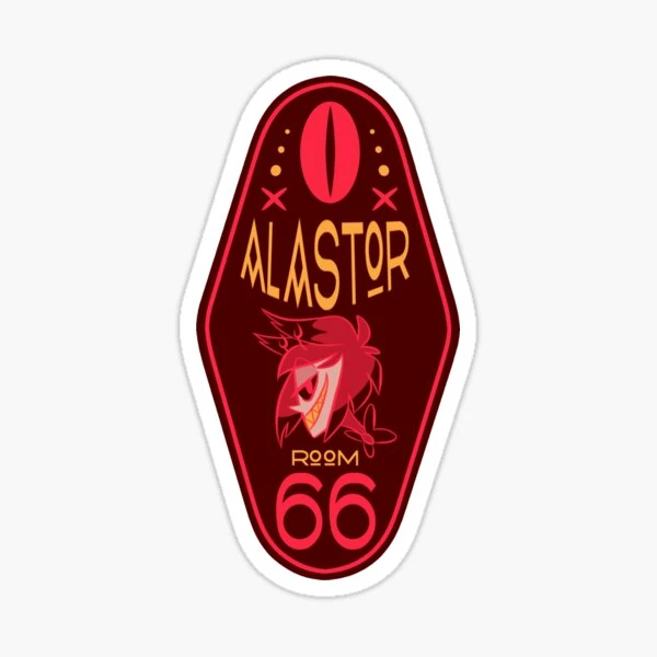 Hôtel Hazbin - Chambre Alastor | Sticker