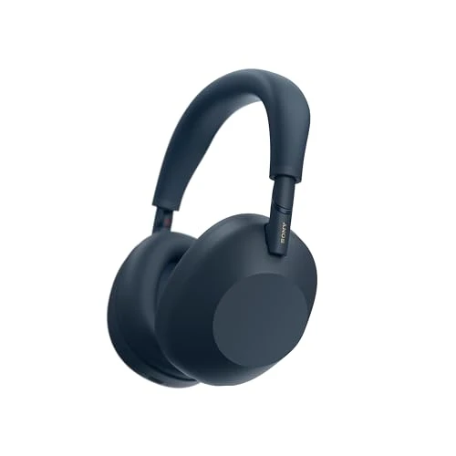 Sony WH-1000XM6 Casque sans-Fil Bluetooth à réduction de Bruit, Son Hi-Res Unique, Confortable, Conception Pliable, Etui résistant, 30h Autonomie - Bleu Nuit