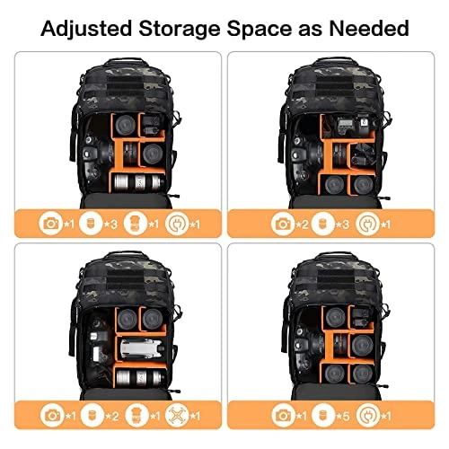 MOSISO Caméra Backpack