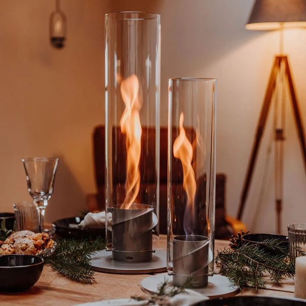 Cheminée de table portable au bioéthanol