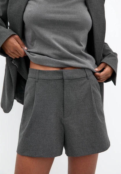 DARTED-BERMUDA - Short - grey