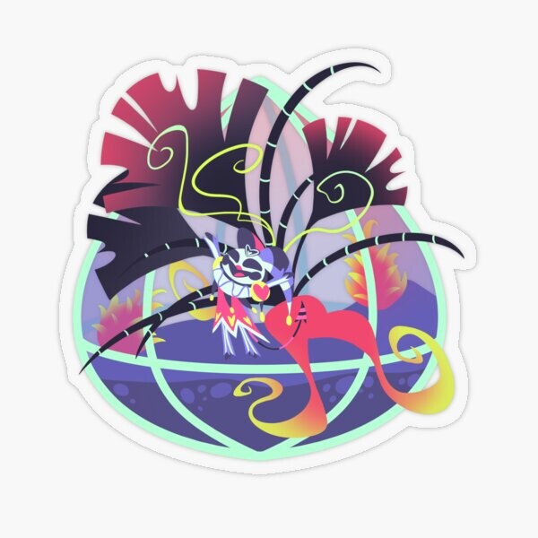 Helluva Boss - Terrarium Fizzarolli | Sticker