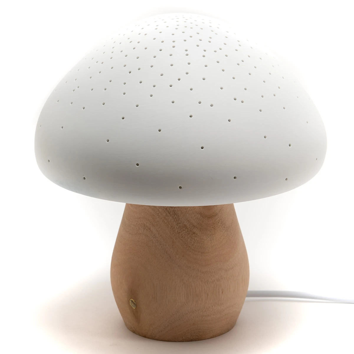 Lampe Champignon - Blanc