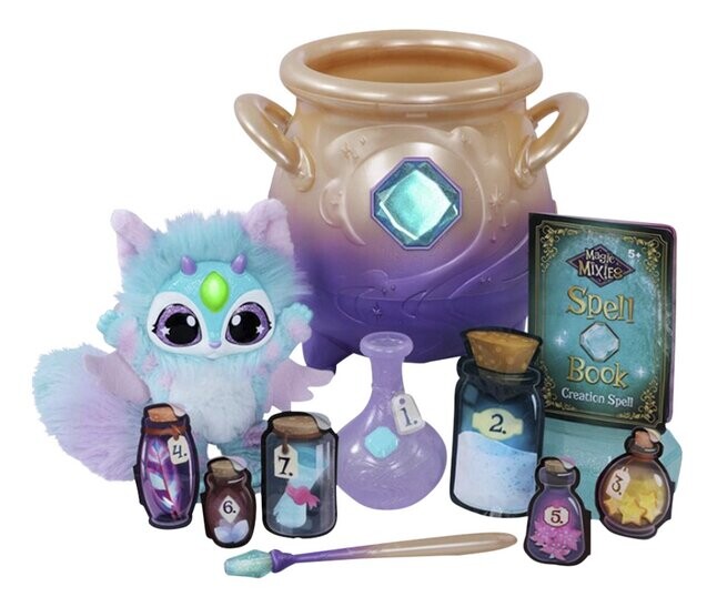 Peluche interactive Magic Mixies bleu