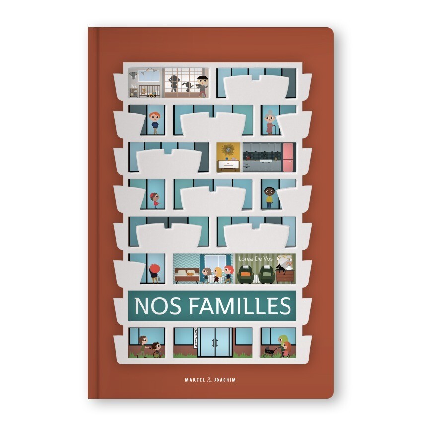 Livre Nos Familles collection Maisons de Léon Marcel & Joachim