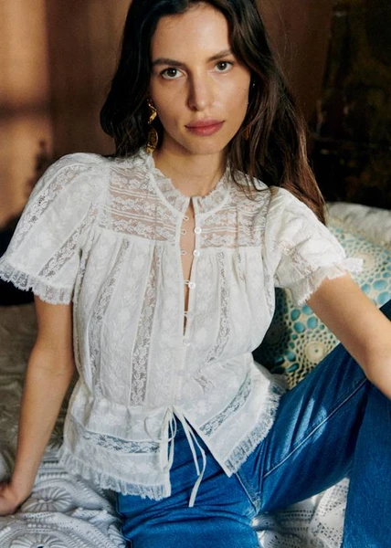 Chemise Shenali - Ecru