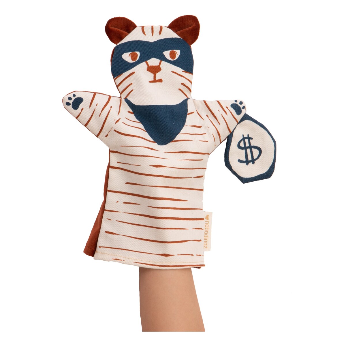 Marionnette Tigre Camel Nobodinoz