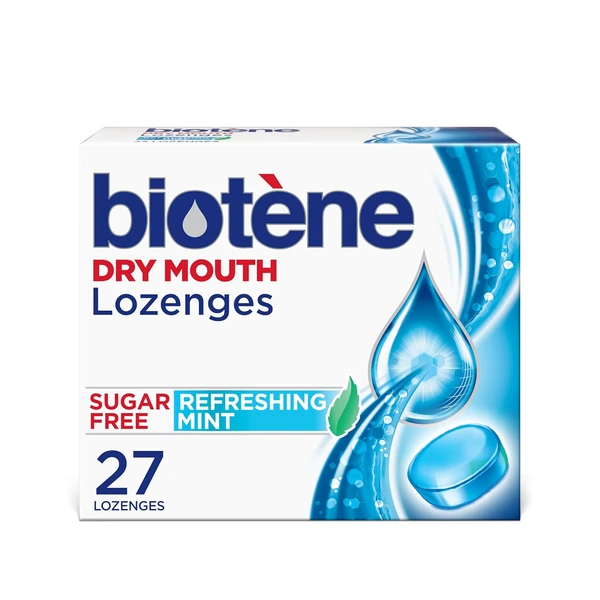 Biotene | Dry Mouth Lozenges, Refreshing Mint, 27 Count