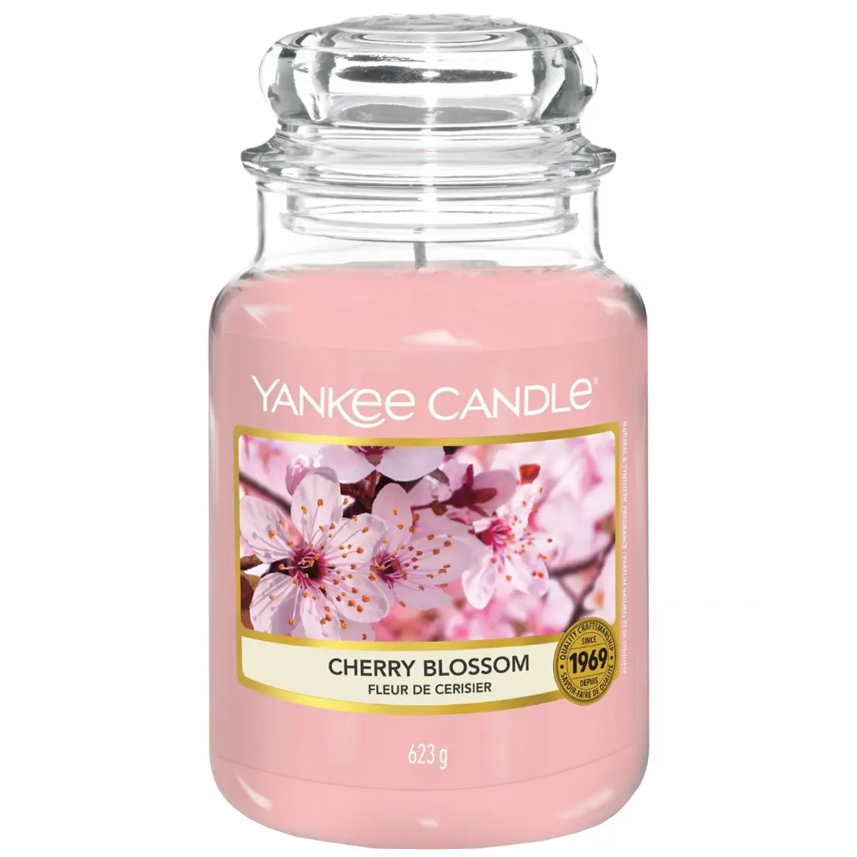 YANKEE CANDLE - Bougie jarre - Fleur de cerisier - Grand modèle - 623 g | Beauté Privée