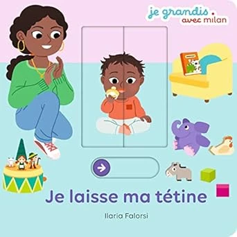 Livre "je laisse ma tétine"