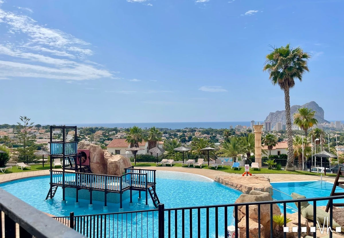 ABANTOS – Appartament avec vue sur le Peñón de Ifach et piscine à Calpe