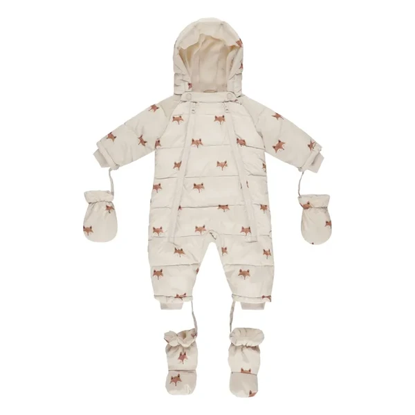 Pilote Imperméable Renards | Ecru