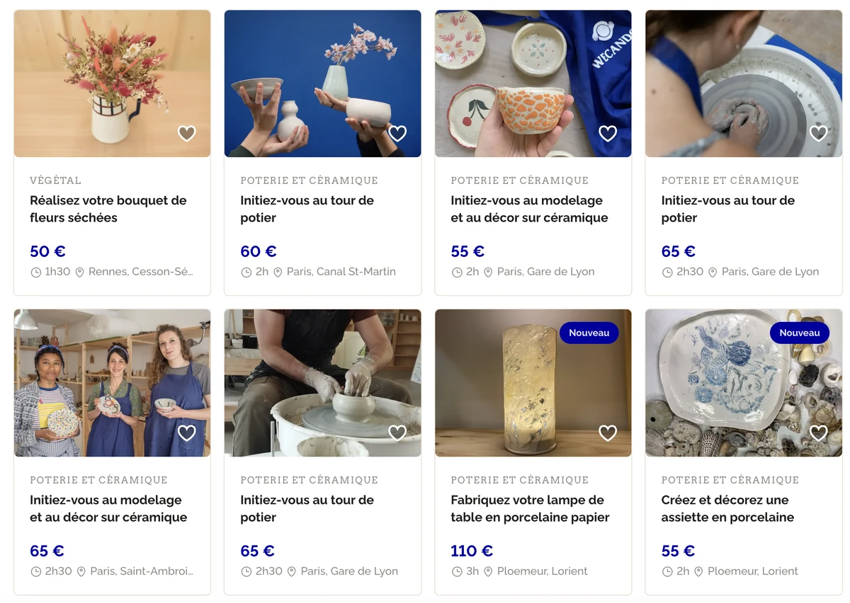 Wecandoo - ateliers créatifs