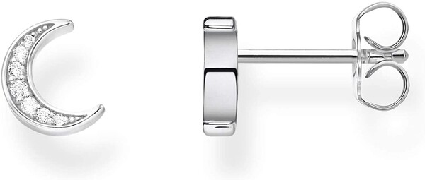 THOMAS SABO Femme Argent 925 Argent Baguette fuselée Oxyde de Zirconium : Amazon.fr: Bijoux
