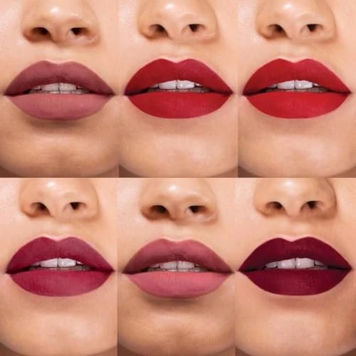 Maybelline New York - Coffret Exclusif de 6 Rouges à Lèvres Liquides Longue Tenue - Superstay Matte Ink - Teintes: Lover (15)/Seductress (65)/Artist (120)/Dancer (118)/Pioneer (20)/Voyager (50)