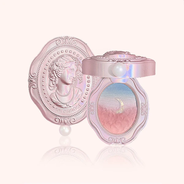 COLORROSE Oil Painting Series Relief Gradient Blusher & Highlightr & Contour T3668