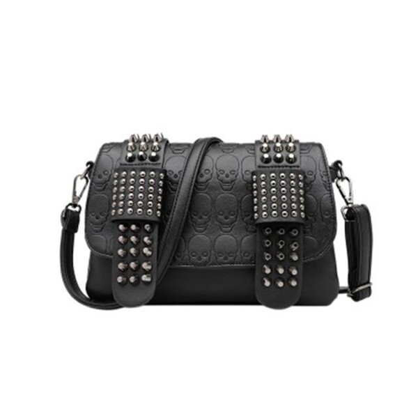 Sac à rivet gravé skull