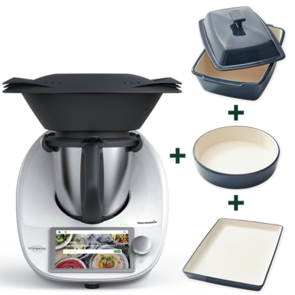 Thermomix® TM6 + 3 plats en grès Rockstars