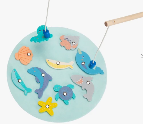 Jeu de pêche à la ligne aimanté