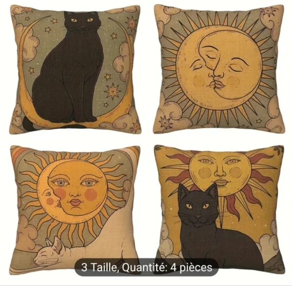 Housses de coussin pour le salon