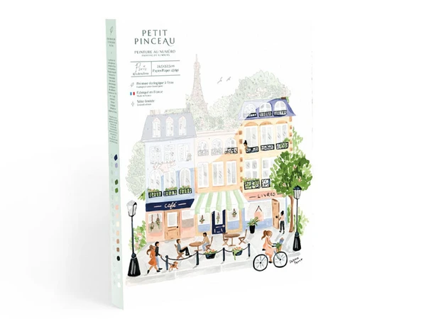 Découvrez la peinture au numéro Paris de Petit Pinceau
