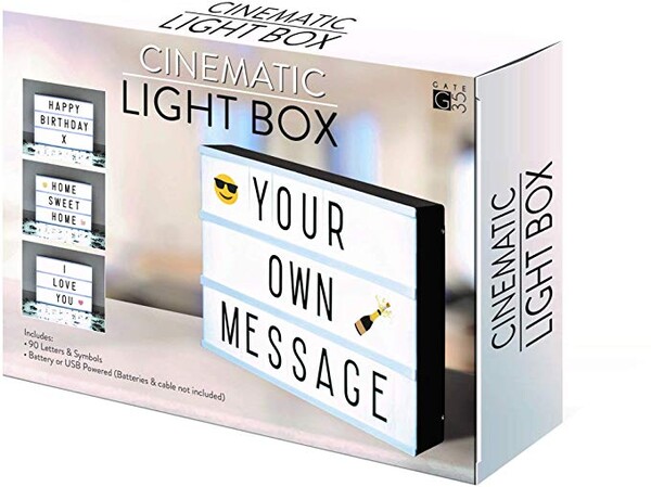 A4 cinématographique Boîte à lumière Panneau avec lettres et emoji pour les fêtes, les mariages, les jalons de promotion, Baby: Amazon.fr: Luminaires et Eclairage
