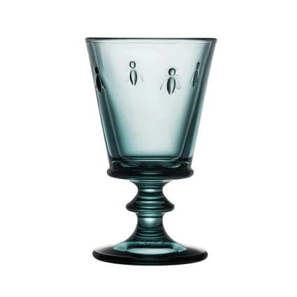Lot de 6 verres à vin bleu nuit