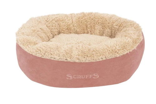 Couchage - Scruffs Lit rond Cosy Terracotta - Ø 45 cm