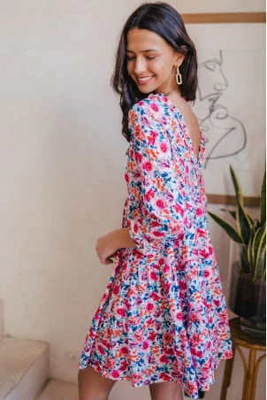 ROBE ISSA AQUA BLEU