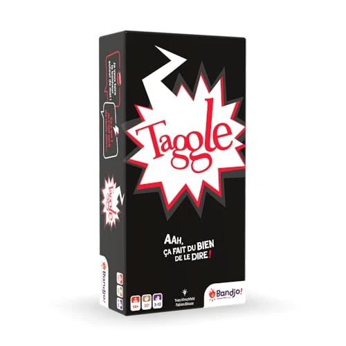Bandjo! - Taggle ça Fait du Bien de Le Dire - Jeu Ambiance - Jeu Entre Amis - Jeu de Cartes - Dialogues Déjantés - A Partir de 14 Ans