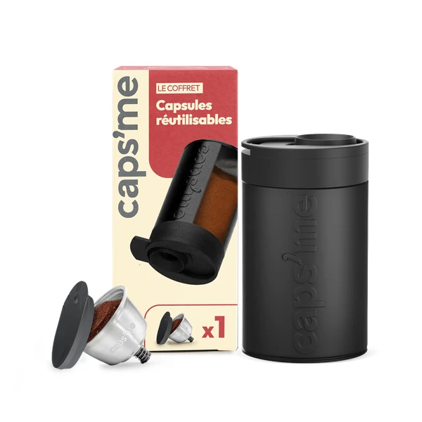 New reusable capsule pod compatible with Nescafé® Dolce Gusto®*