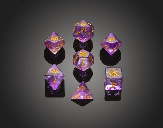 Dice Set: Spirit Of Spider