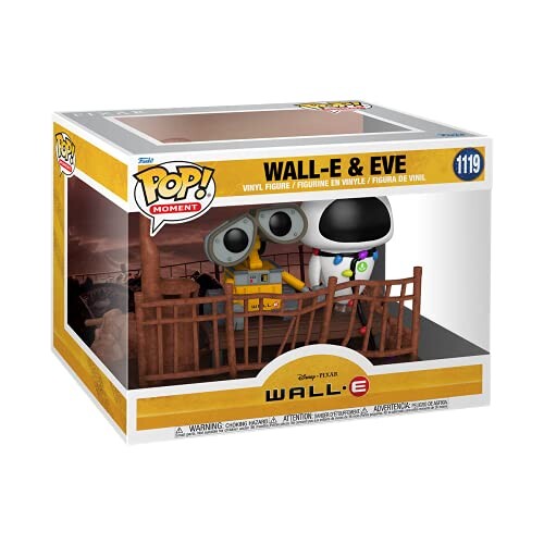 Funko 57653 Pop Moment: Wall-E- Wall-E &amp; Eve Multicolore