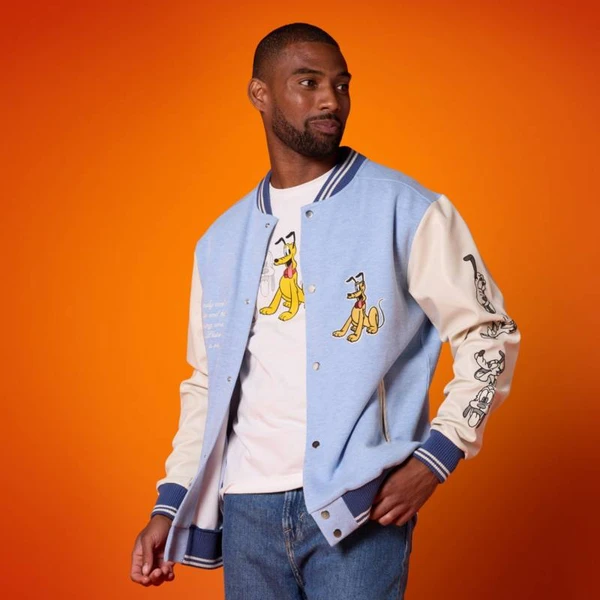 Blouson Pluto style universitaire pour adultes