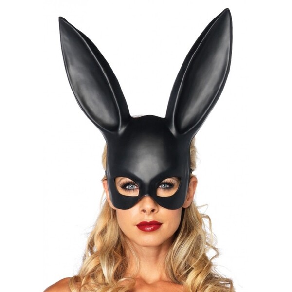 Masque Lapin Noir de la marque Leg Avenue - SexyAvenue