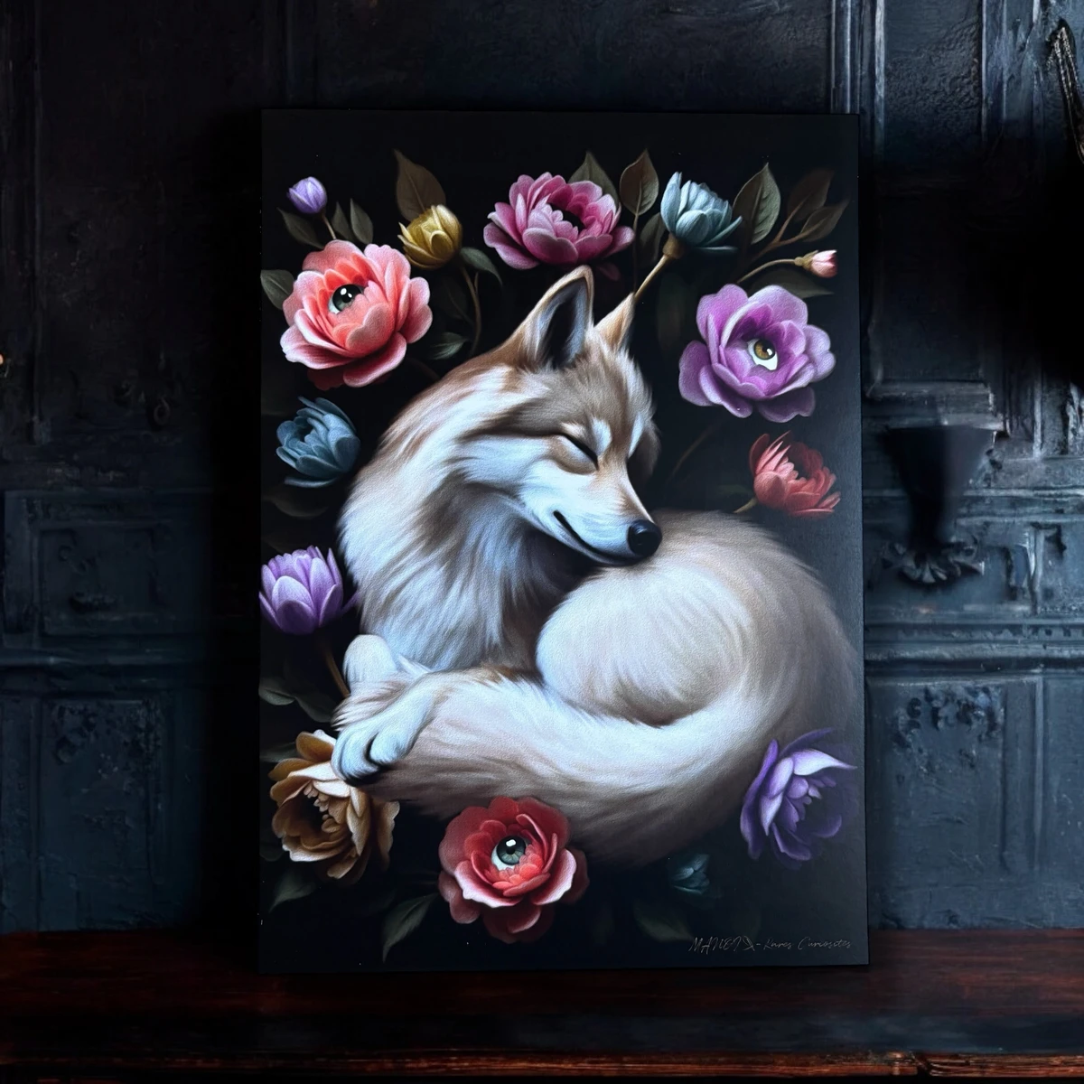 Le repos du Loup. Impression A4 et A6