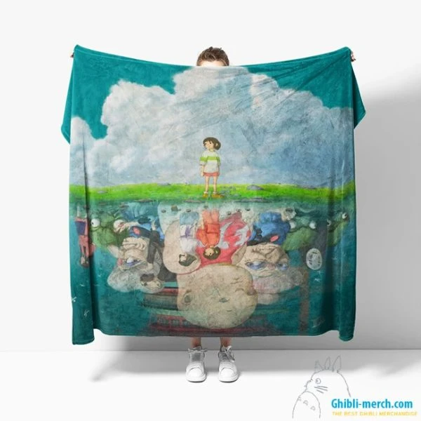 Spirited Away Blanket Trendy Picks 2024 for Sale | Ghibli Merch Store