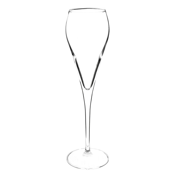Flûte à champagne en verre