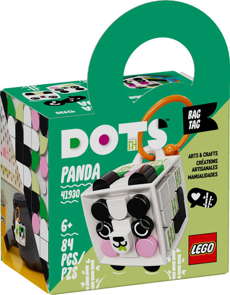 LEGO Dots 41930 pas cher, Porte-clés panda