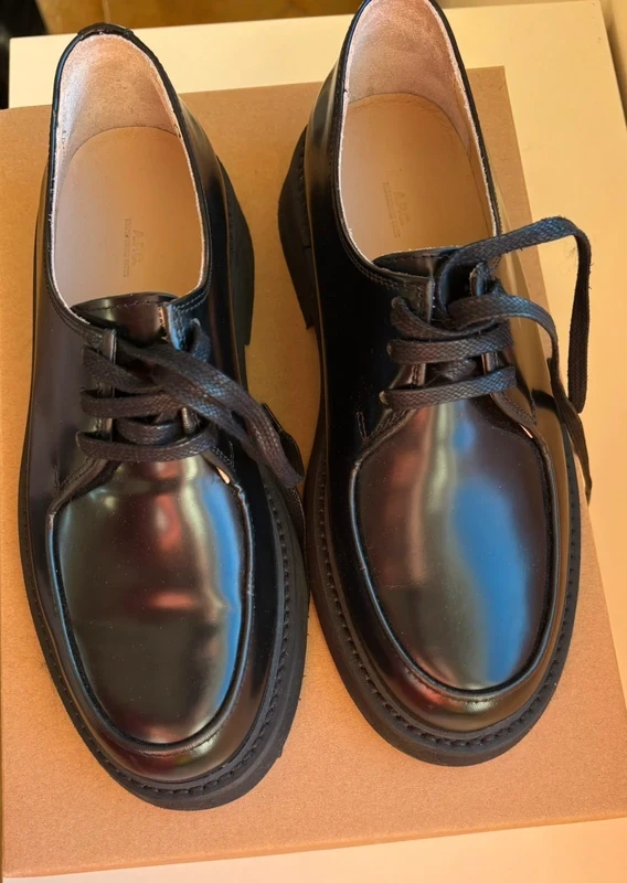 Chaussures à lacets noires