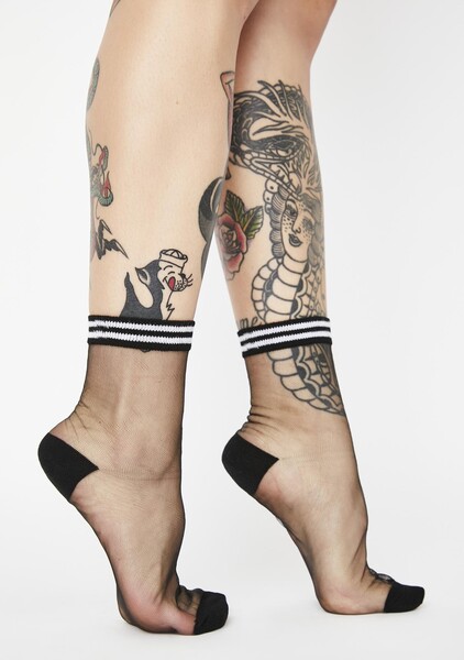 Sporty Enough Sheer Socks