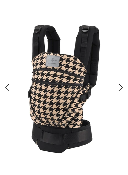 manduca Porte-bébé dorsal ventral XT by bellybutton PepitaBlack | roseoubleu.fr