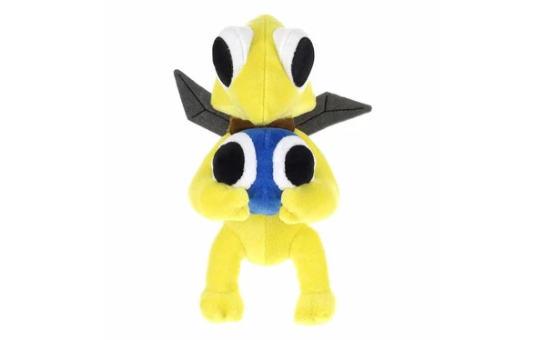 Roblox Rainbow Friends Assortiment de peluches à collectionner S3 Bleu Vert et Jaune