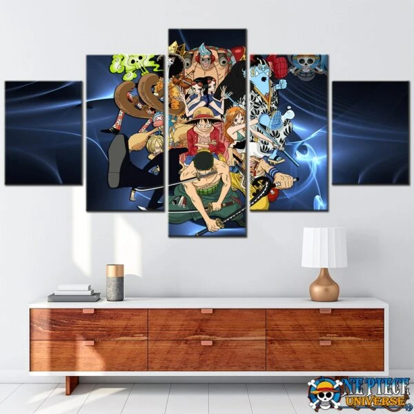 Straw Hat Pirates Wall Art Canvas (2 Styles) | One Piece Universe Store