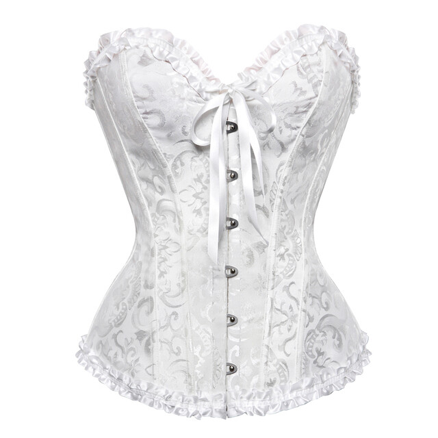 Corset Sexy à Lacets qui façonne le Corps pour Femme Bustier Entraîneur de Taille, Lingerie Sculptante, Grande Taille, Surbuste