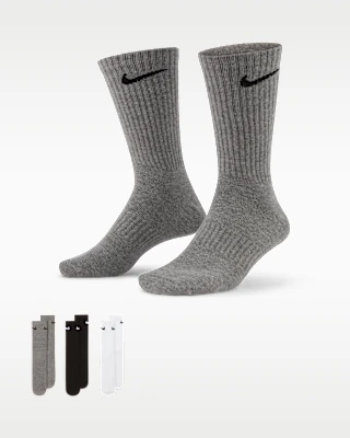 Chaussettes de training mi-mollet Nike Everyday Lightweight (3 paires)